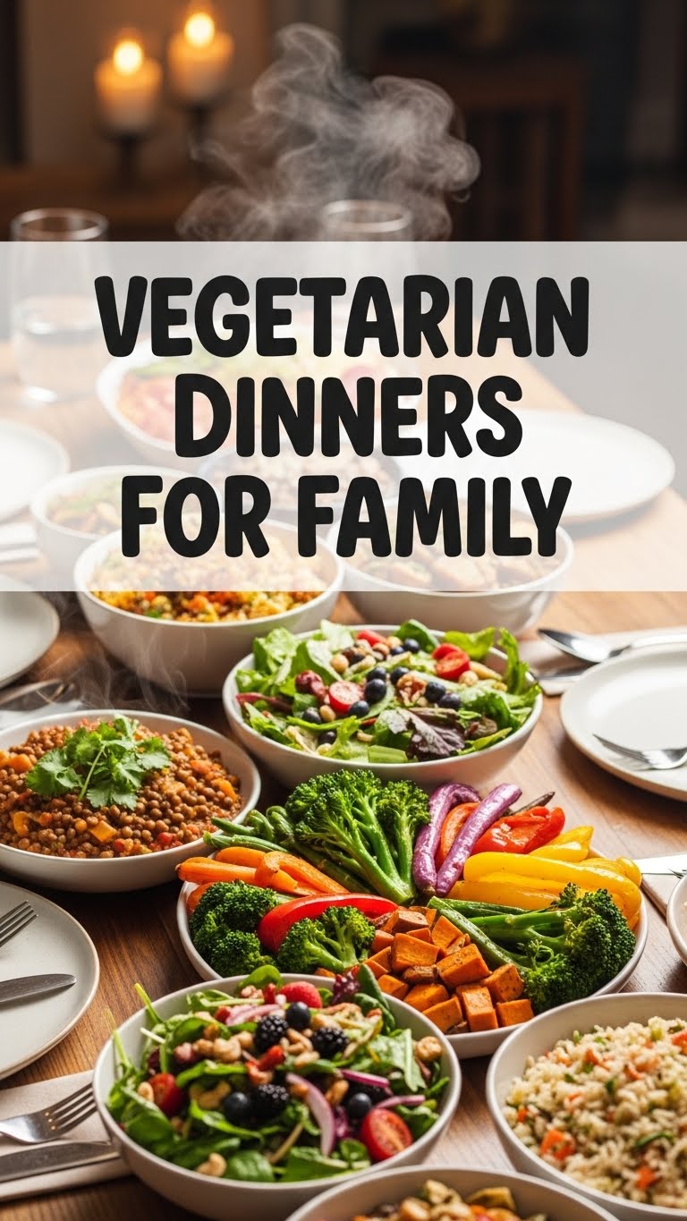 Vegetarian Dinners For Family