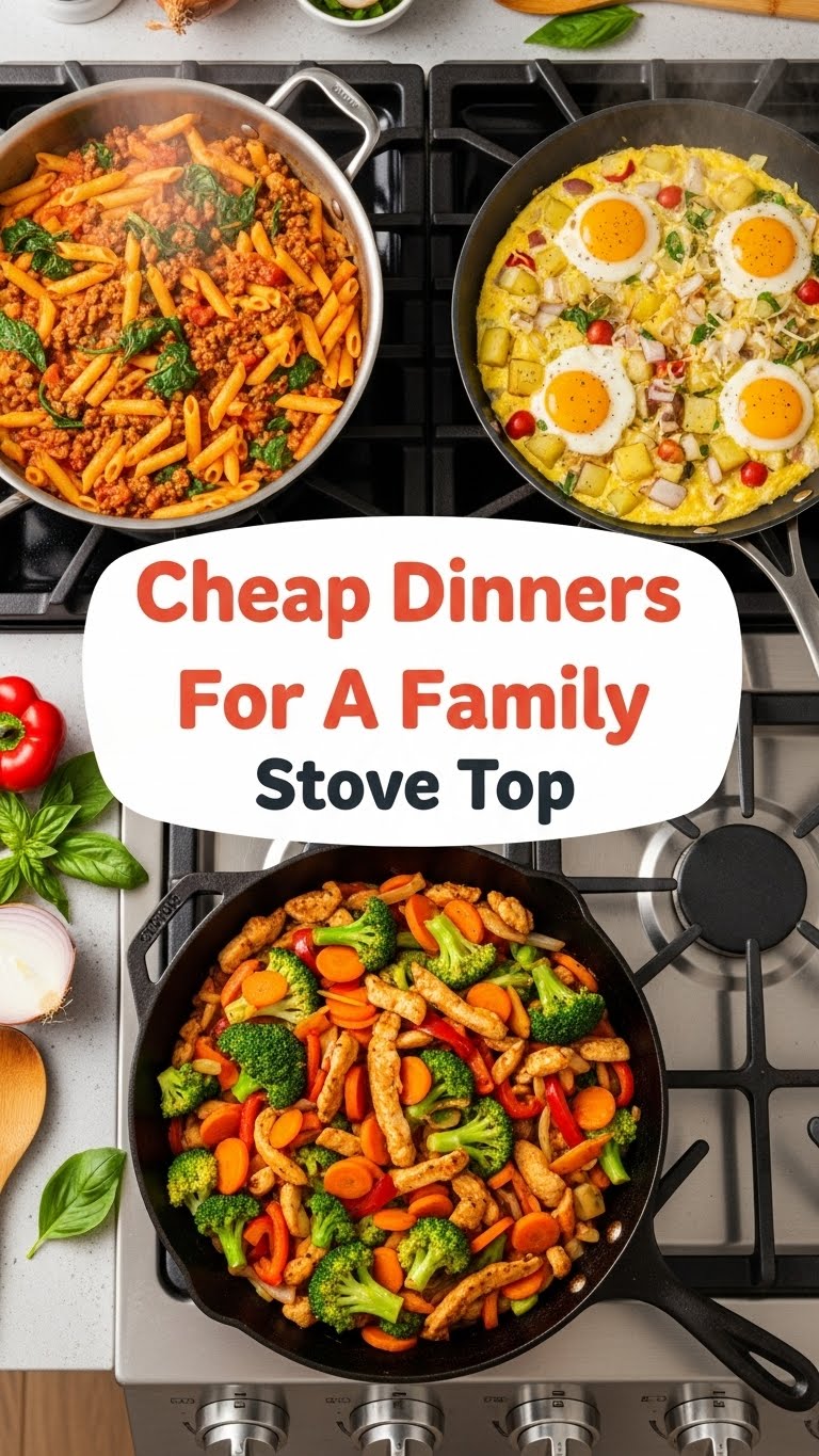 Cheap Dinners For A Family Stove Top