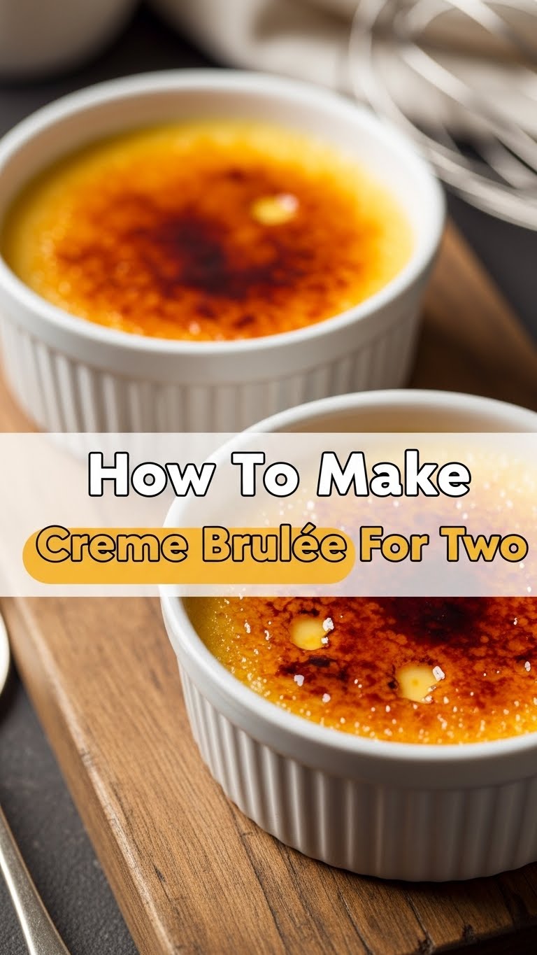 How To Make Creme Brulee For Two