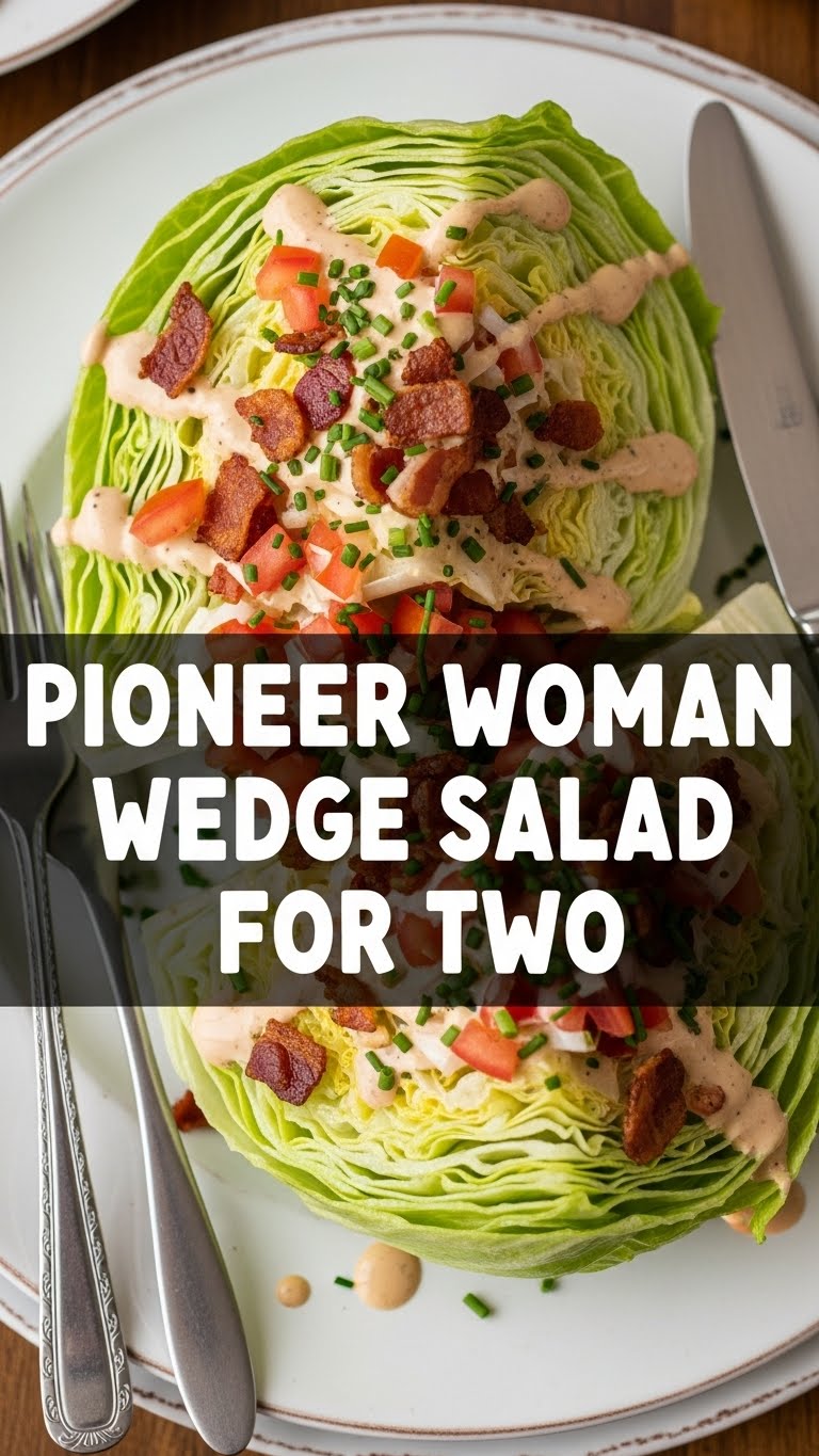 Pioneer Woman Wedge Salad For Two