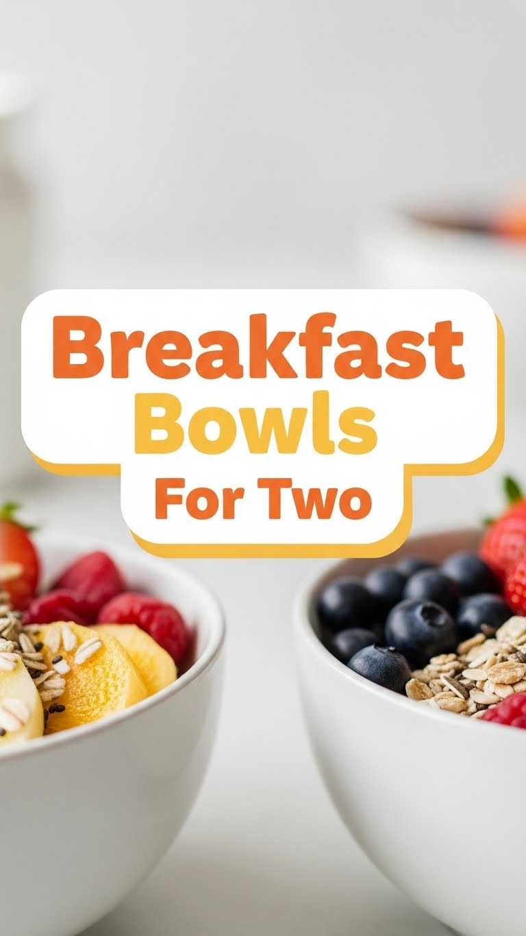 Breakfast Bowls For Two