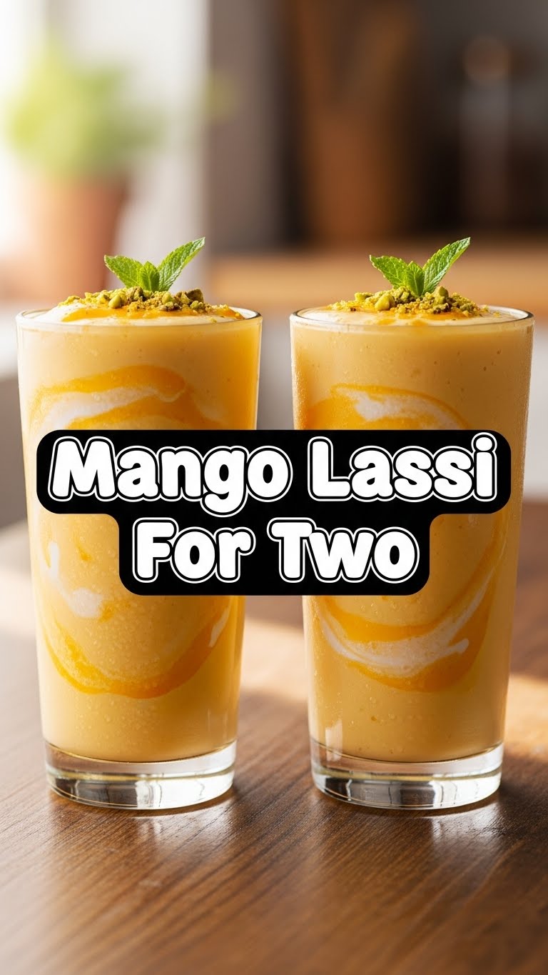 Mango Lassi For Two