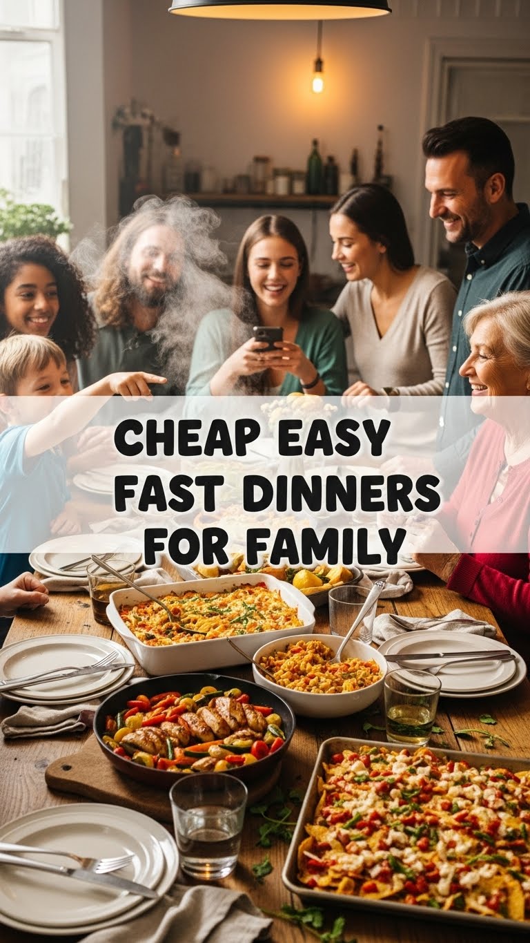 Cheap Easy Fast Dinners For Family