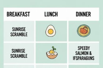 Easy Meal Plan For Two