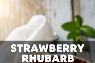 Strawberry Rhubarb Crumble For Two