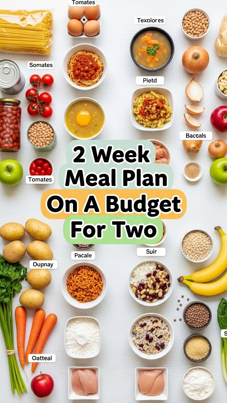 2 Week Meal Plan On A Budget For Two