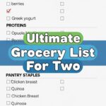 Ultimate Grocery List For Two