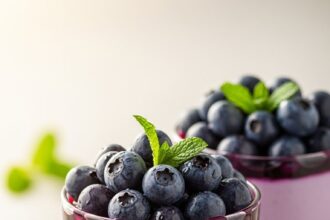 Blueberry Dessert For Two