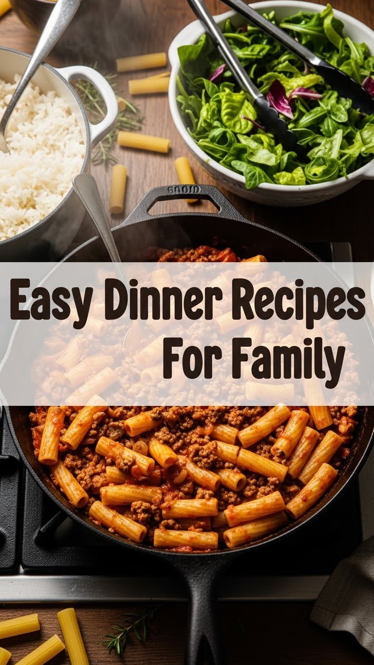 Easy Dinner Recipes For Family