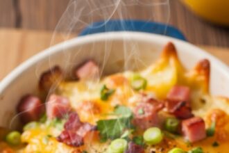 Loaded Scalloped Potatoes For Two