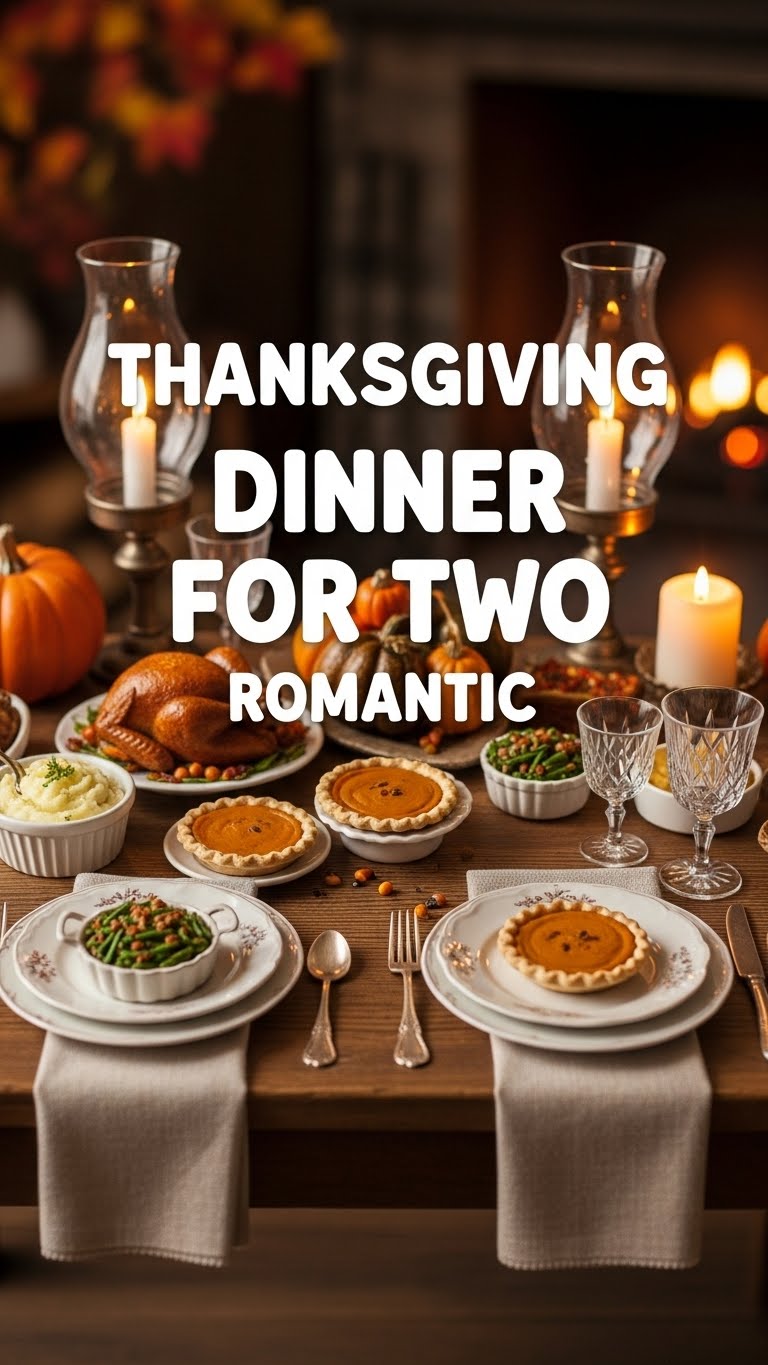 Thanksgiving Dinner For Two Romantic