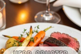 Herb-Crusted Beef Tenderloin For Two