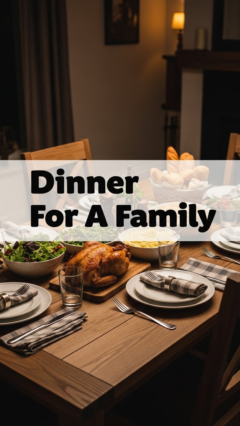 Dinner For A Family