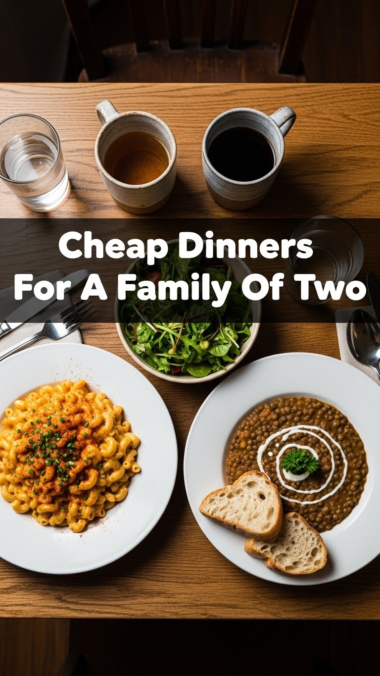 Cheap Dinners For A Family Of Two