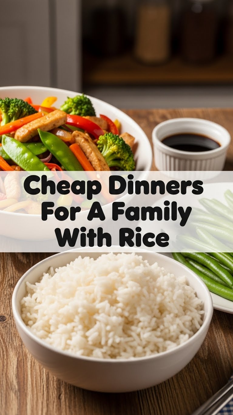 Cheap Dinners For A Family With Rice