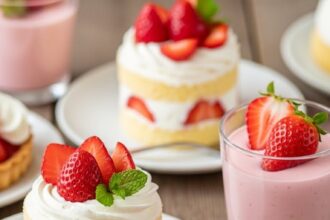 Strawberry Desserts For Two
