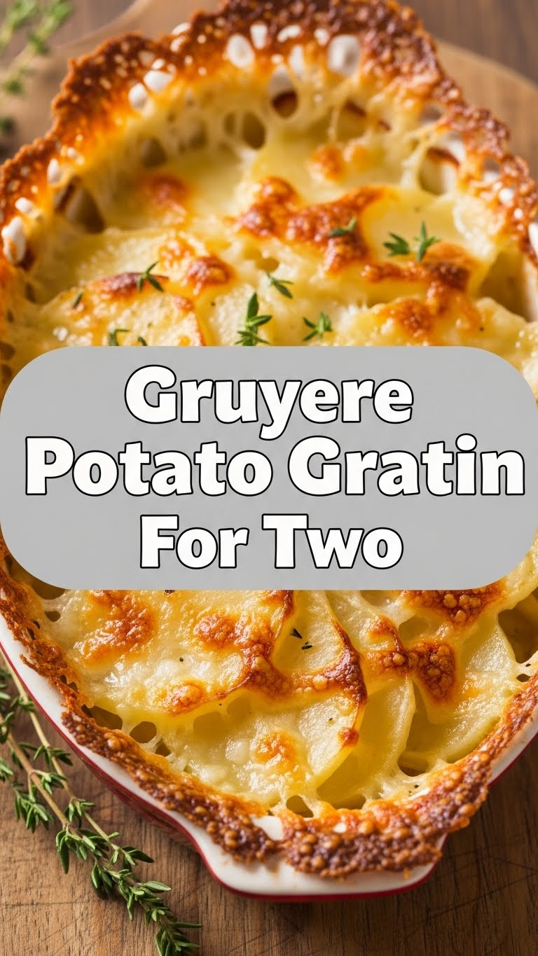 Gruyere Potato Gratin For Two