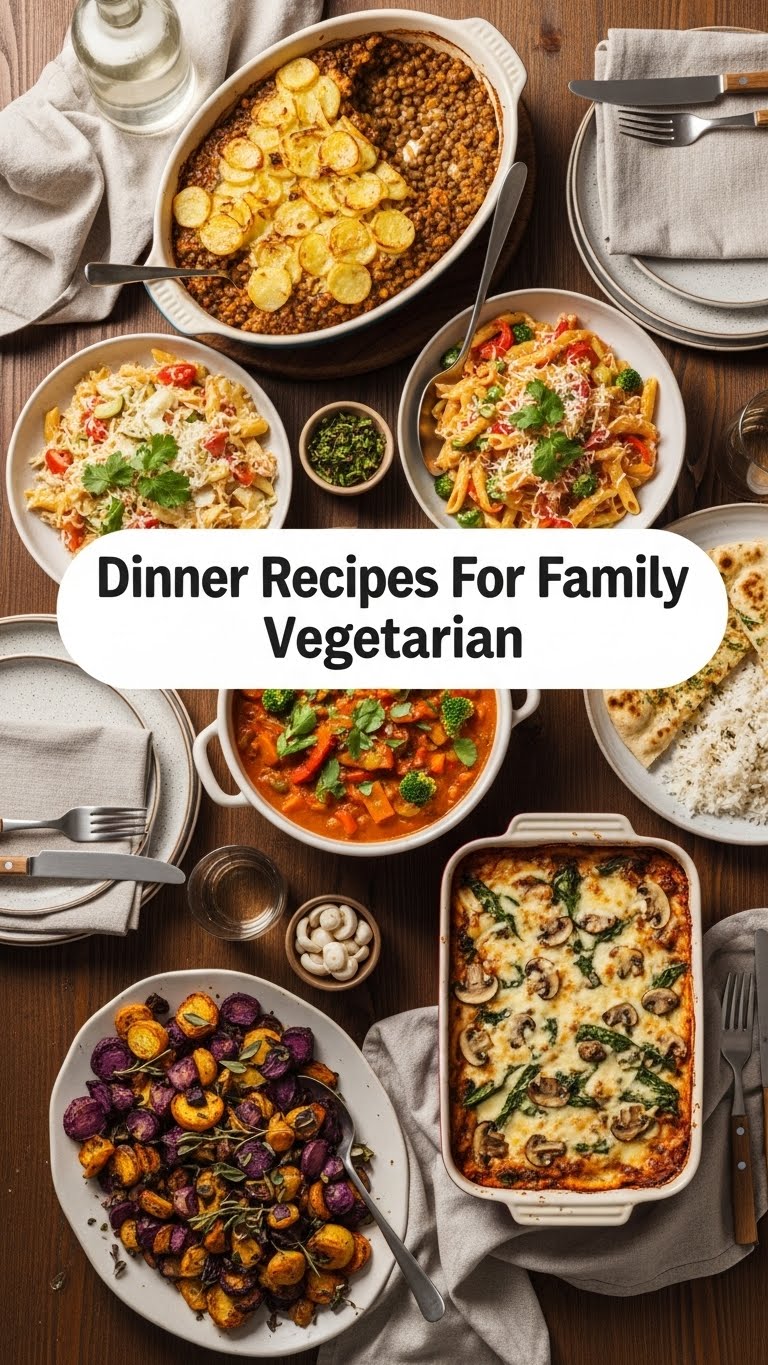 Dinner Recipes For Family Vegetarian