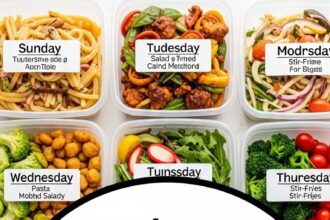 Meal Prep For The Week For Family Of 4