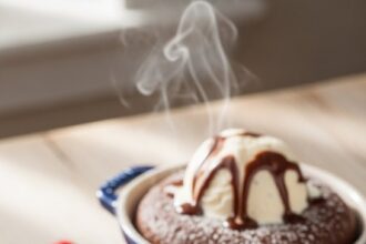 Hot Fudge Pudding Cake For Two