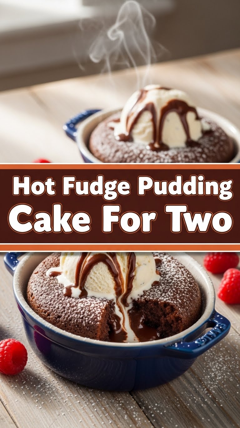 Hot Fudge Pudding Cake For Two