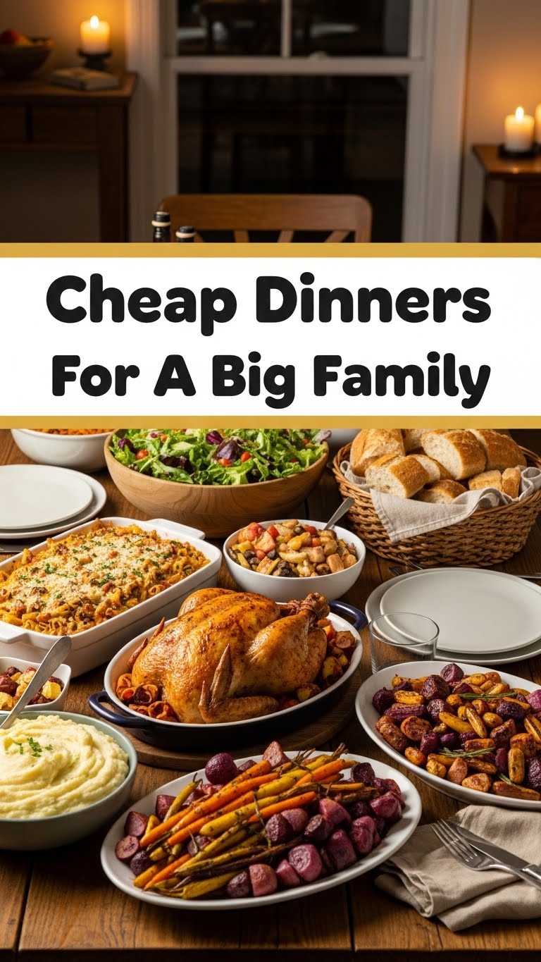 Cheap Dinners For A Big Family