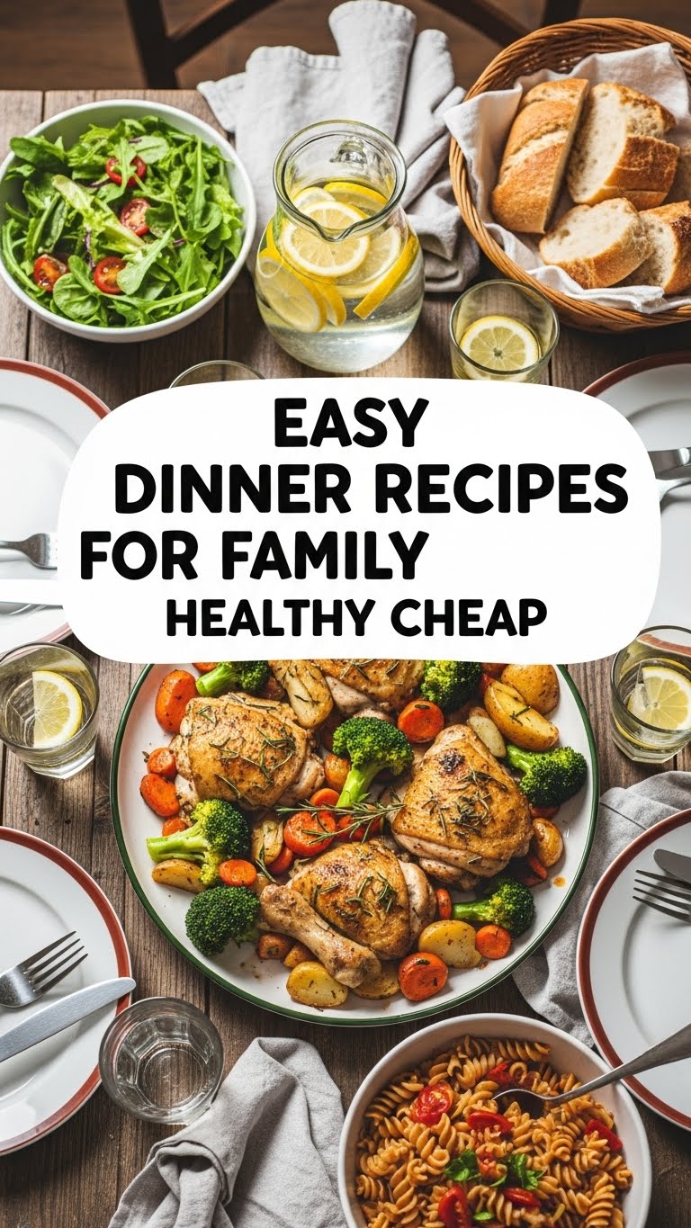 Easy Dinner Recipes For Family Healthy Cheap