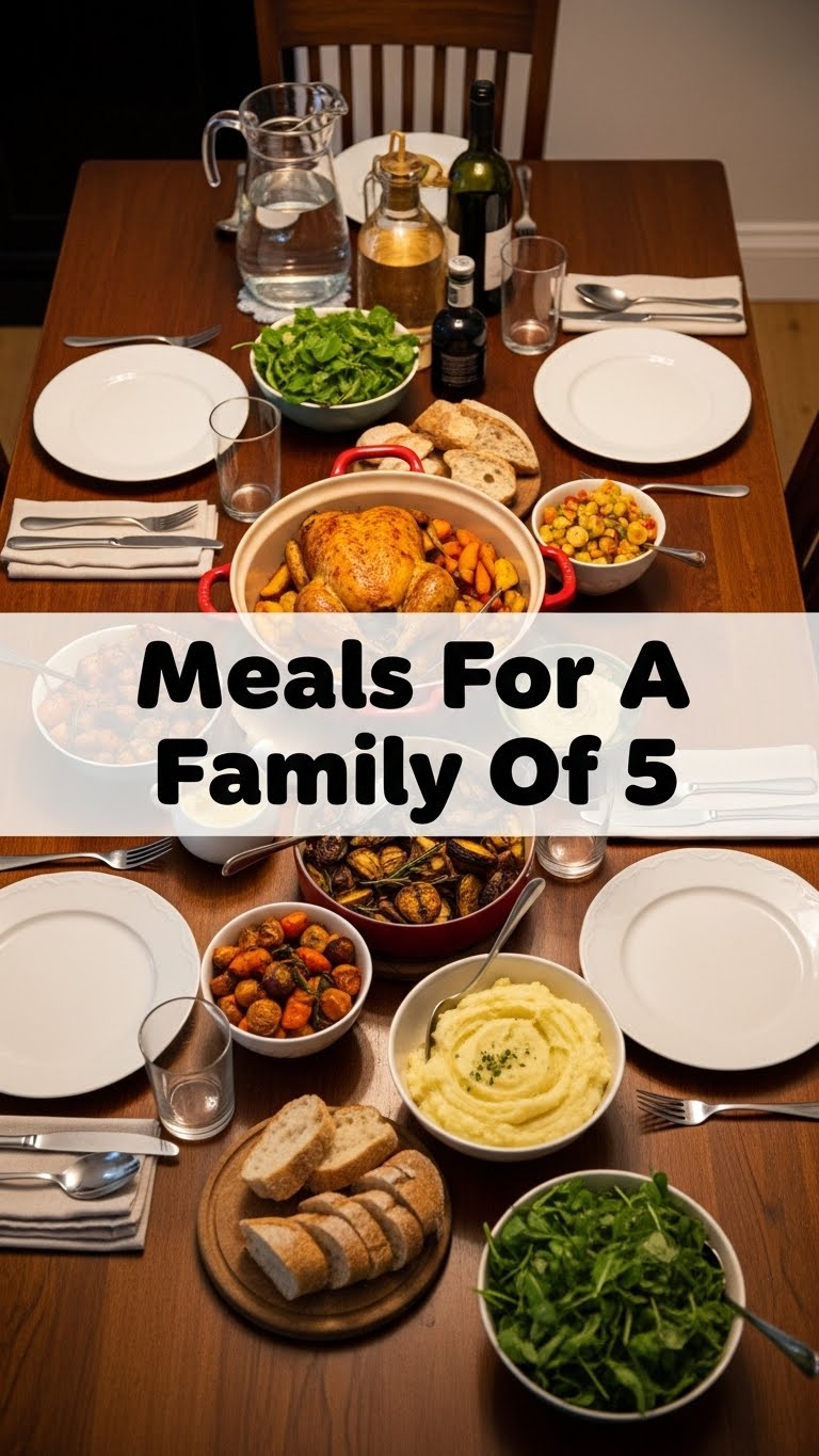 Meals For A Family Of 5