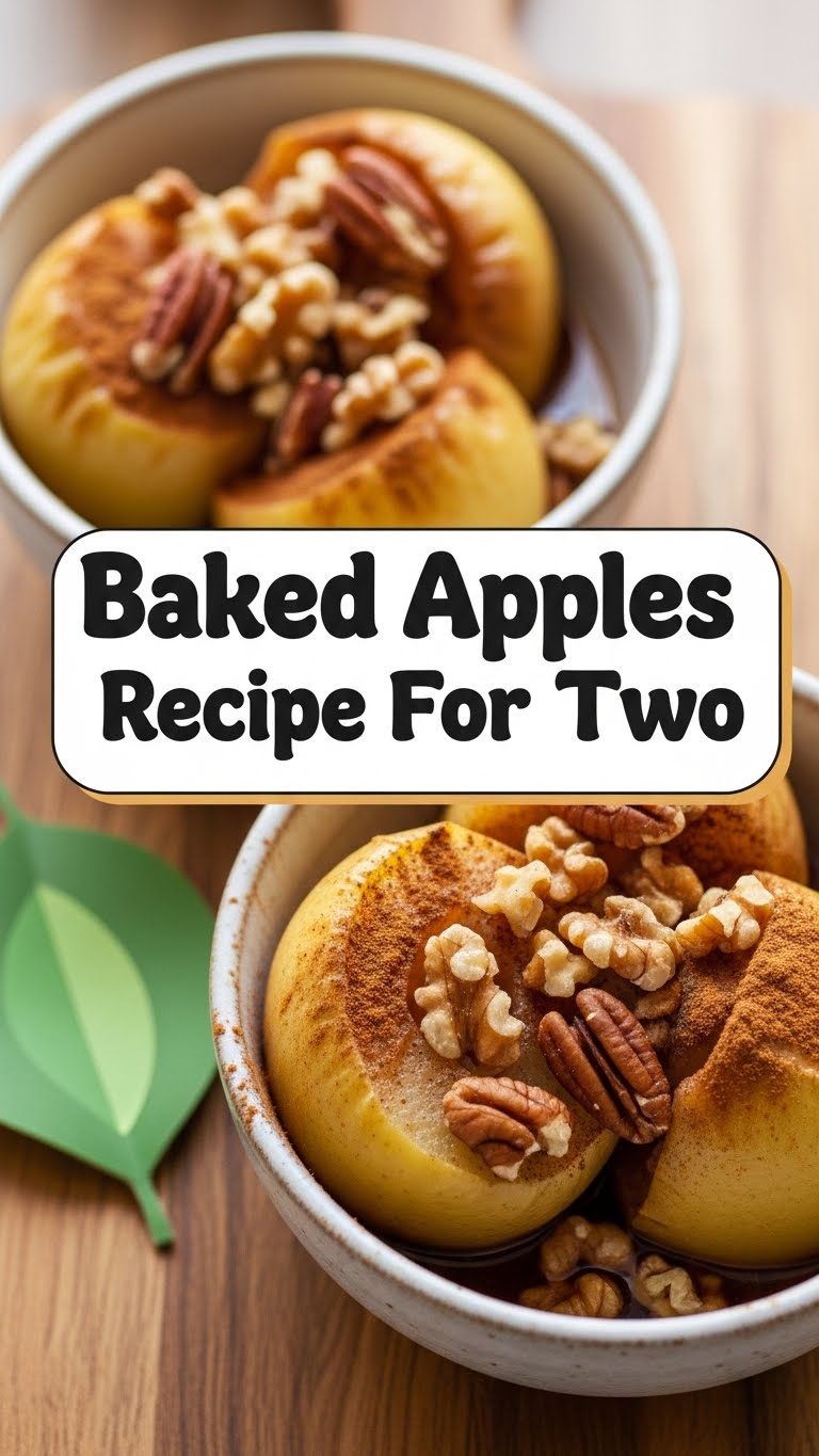Baked Apples Recipe For Two