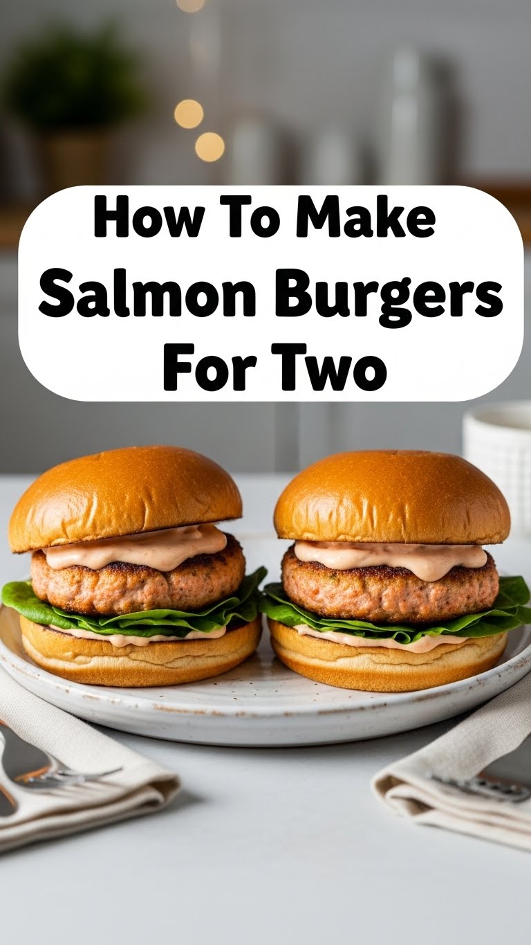How To Make Salmon Burgers For Two