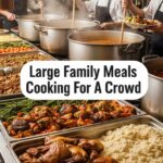 Large Family Meals Cooking For A Crowd