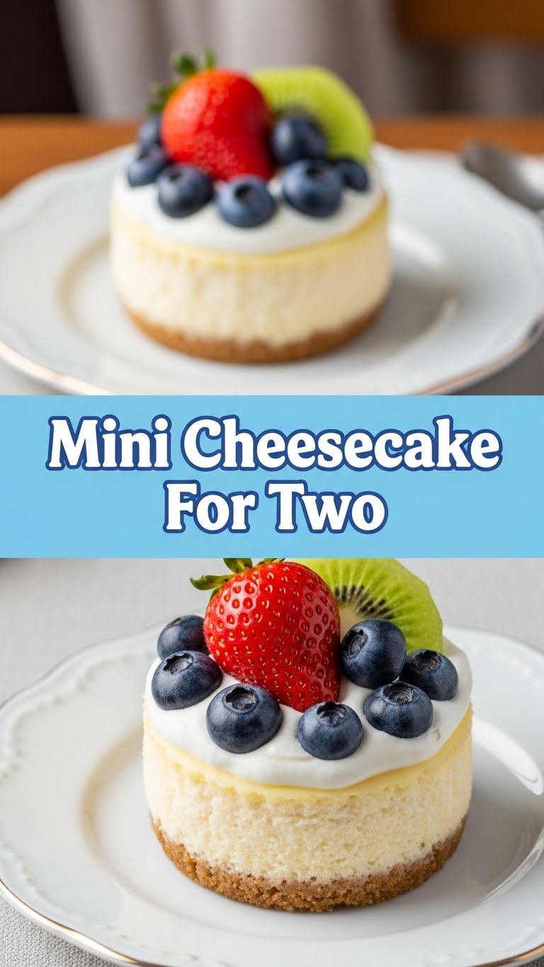 Mini Cheesecake For Two