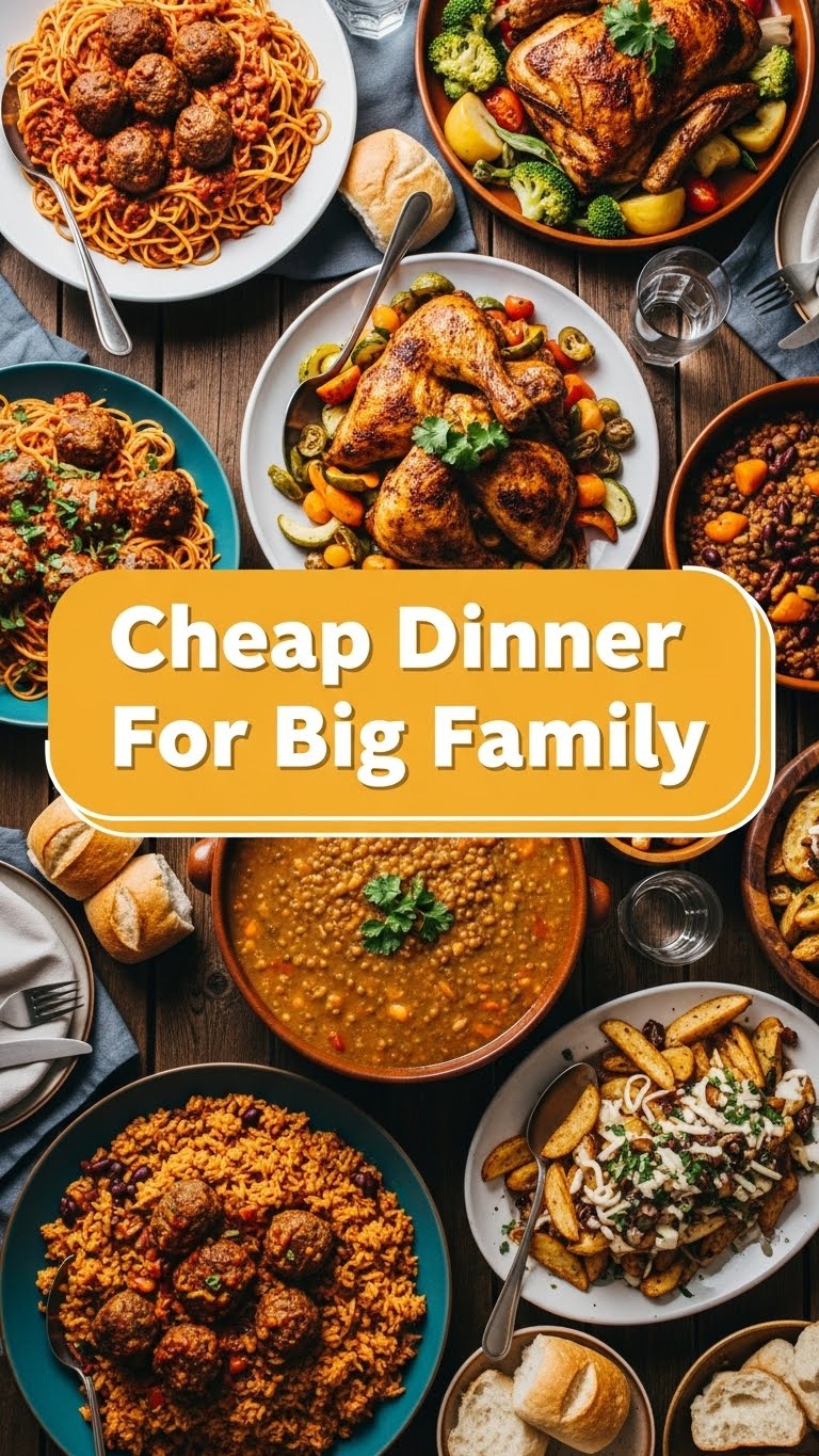 Cheap Dinner For Big Family