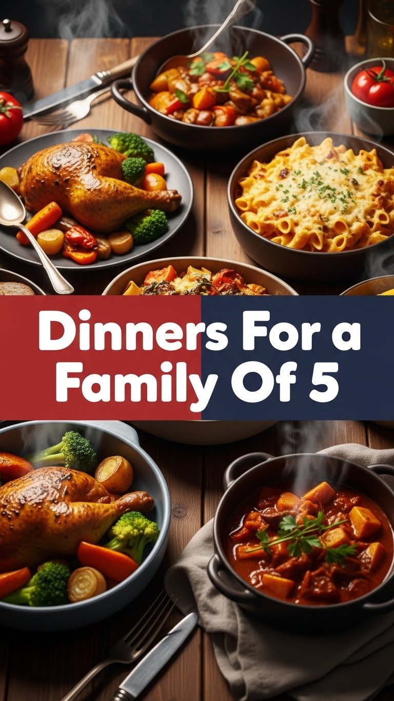 Dinners For Family Of 5