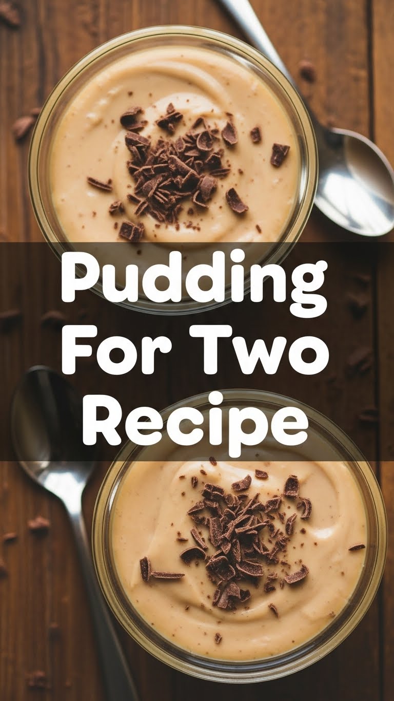 Pudding For Two Recipe