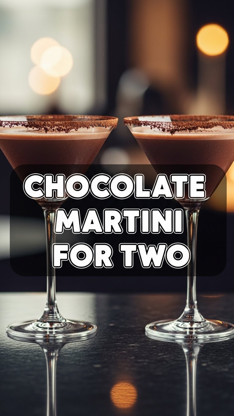 Chocolate Martini For Two