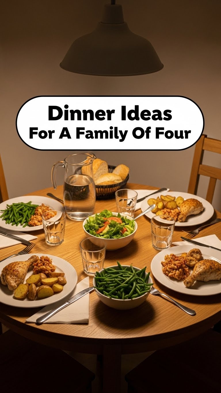 Dinner Ideas For A Family Of Four