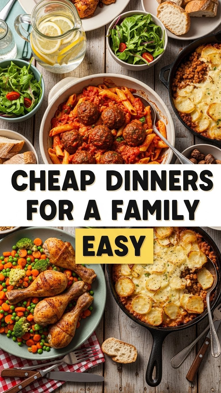 Cheap Dinners For A Family Easy
