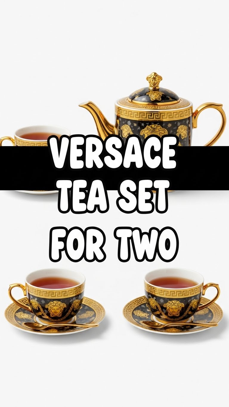 Versace Tea Set For Two