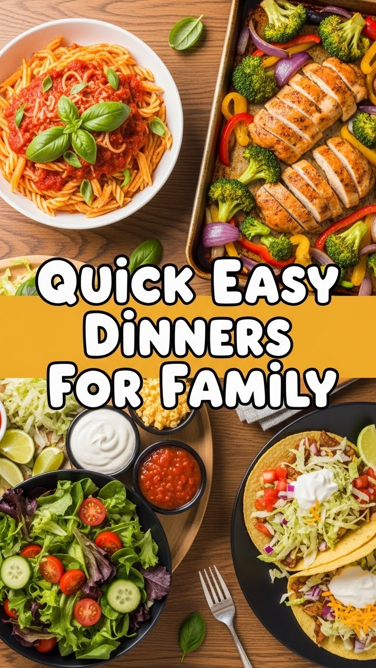 Quick Easy Dinners For Family