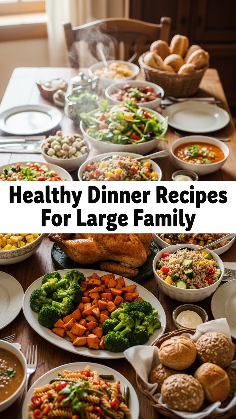 Healthy Dinner Recipes For Large Family