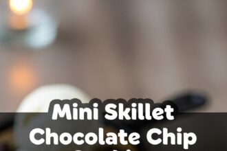 Mini Skillet Chocolate Chip Cookies For Two