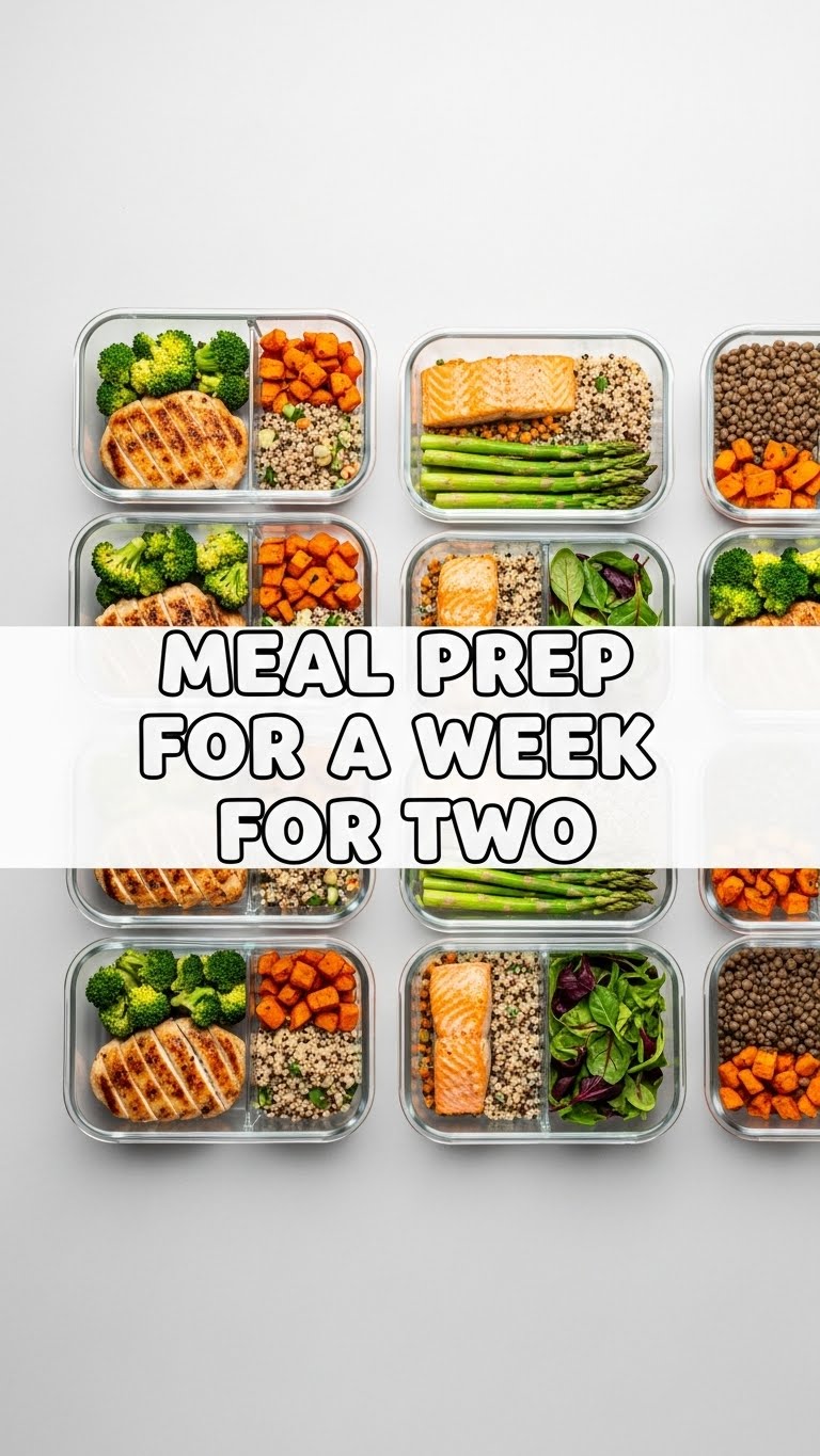 Meal Prep For Week For Two