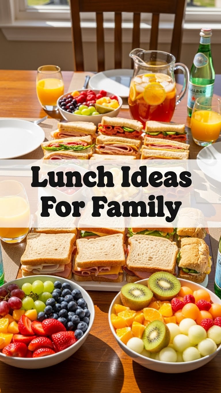 Lunch Ideas For Family