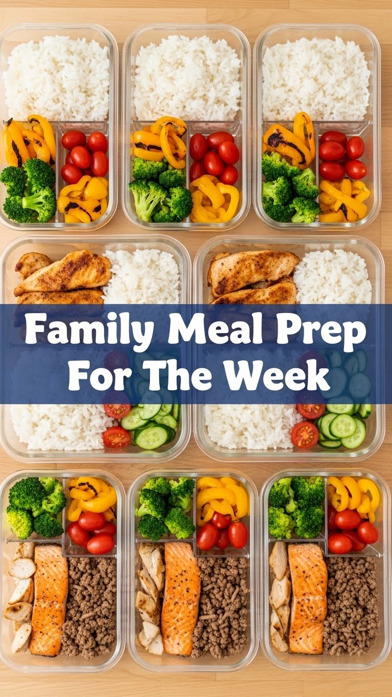 Family Meal Prep For The Week