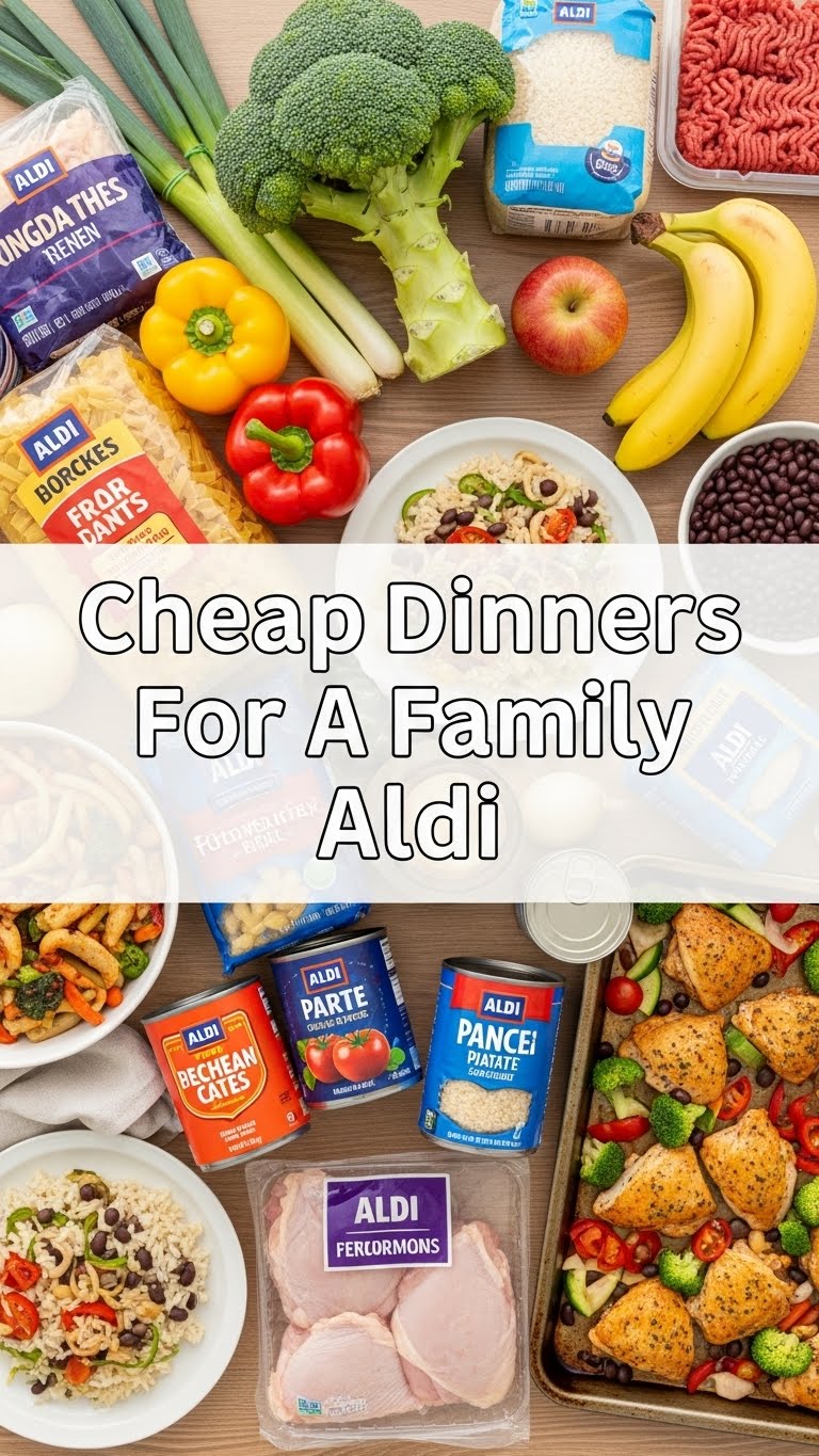Cheap Dinners For A Family Aldi