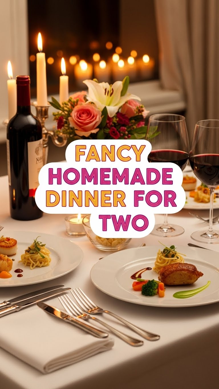 Fancy Homemade Dinner For Two