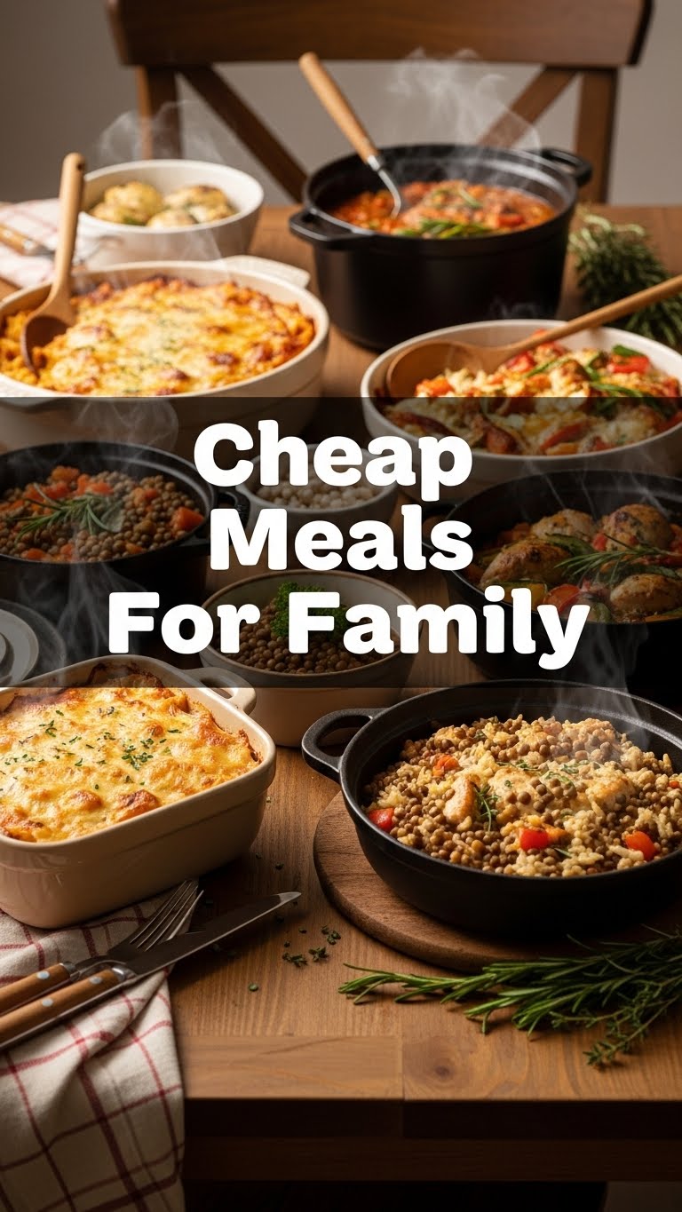Cheap Meals For Family