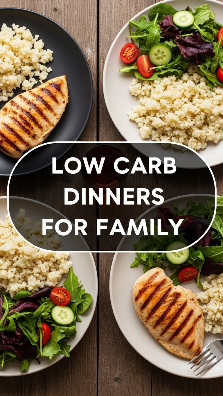 Low Carb Dinners For Family