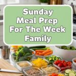 Sunday Meal Prep For The Week Family